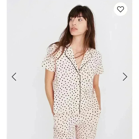 Madewell Pajama Top (Painted Hearts) - Picture 4 of 4